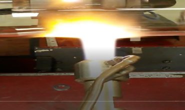 Surface mix burners